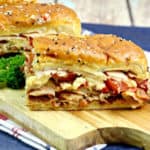 You don't have to go to the famous Brown Hotel to enjoy these Kentucky Hot Brown Sliders. These drool-worthy sandwiches are a delicious homemade version of the yummy Hot Brown. #hotbrown #sliders #kentuckyhotbrown #sandwich