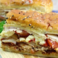 Kentucky Hot Brown Sliders