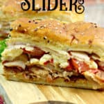 You don't have to go to the famous Brown Hotel to enjoy these Kentucky Hot Brown Sliders. These drool-worthy sandwiches are a delicious homemade version of the yummy Hot Brown. #hotbrown #sliders #kentuckyhotbrown #sandwich
