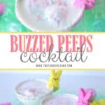 Peeps Cocktail pin