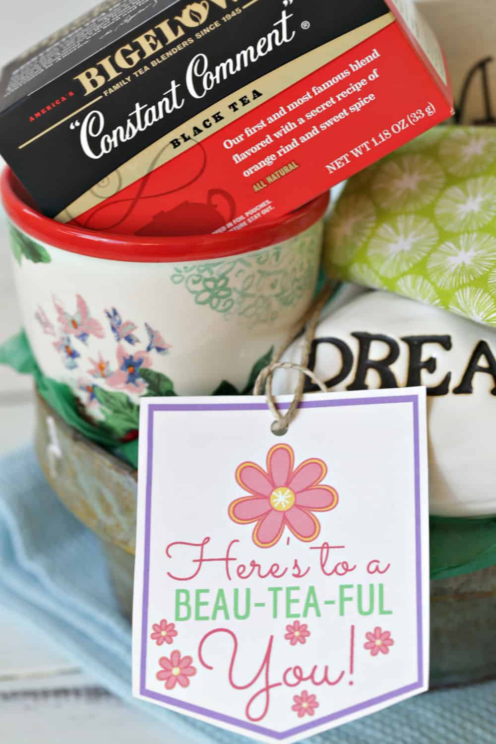 You're Beau-TEA-Ful DIY Mother's Day Gift Idea - The Farm Girl Gabs®