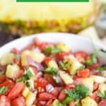 Pineapple Pico de Gallo long pin