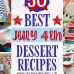 This red, white and blue Star-Spangled Brownie Pizza is perfect for any 4th of Juoly or patriotic celebration. Bring this easy patriotic recipe to your July 4th picnic. Also be sure to check out these best 4th of July dessert recipes for your party. These summer dessert recipes are delicious!