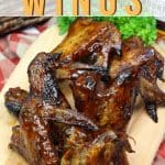 Wow your crowd at your next barbeque or summer picnic. These Grilled Bourbon Chicken Wings are a deliciously simple grilled chicken recipe.