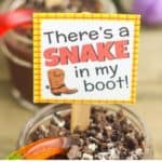 Hey howdy hey! Need some fun Toy Story Party Ideas? These Sheriff Woody Dirt Cups will be a big hit at your next birthday party. Check them out plus these other fun Toy Story Birthday Party ideas. #toystory #toystorypartyideas #toystorybirthdayparty #pixarparty #disneytips #dirtcups