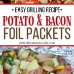 Fire up the grill and make this Potato And Bacon Foil Packets recipe. This easy grilled side dish is a perfect summer recipe or camping recipe. And it has bacon in it!