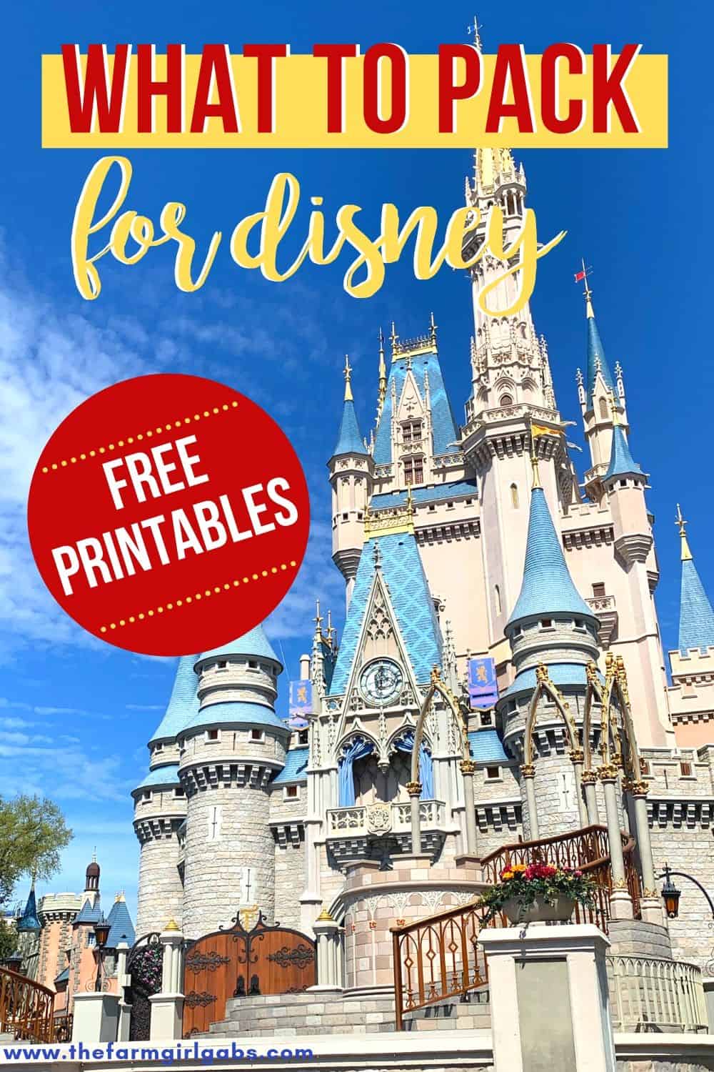 Don't forget the essentials! These Disney Packing Lists will help you prepare for your upcoming Disney vacation! Download and print these helpful Disney Lists before you start packing more fun. Save this Disney Packing List post for your next Disney World, runDisney or Disney Cruise Vacation. #DisneyCruise #DisneyCruisePackingList #DisneyTips #DisneyPackingList