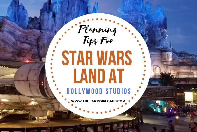 Star Wars Land Planning Info for Hollywood Studios