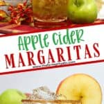 This refreshing Apple Cider Margarita is the perfect way to toast the fall season. This easy margarita recipe is a twist on the classic and full of apple flavor. Serve this refreshing fall cocktail while enjoying a nice fire. Your guests will love this fall apple recipe. It is also a perfect holiday cocktail to serve during the holiday season. Easy Fall cocktail