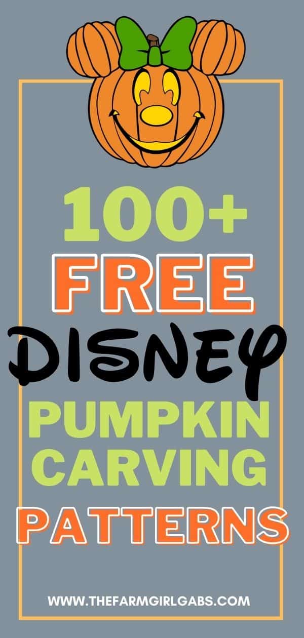 Disney Pumpkin Carving Ideas