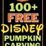 Happy Fall! Carve up some Disney magic this Halloween with one or more of these 100+ Disney Pumpkin Carving Ideas. How cute will your pumpkin look with one of these Disney, Star Wars or Marvel Characters??!! These Disney Pumpkin Carving Patterns are free to download. So get ready to carve up some Disney fun. Turn your favorite Disney Character into a Disney pumpkin with one of these free Disney pumpkin carving templates.