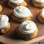 Soft Pumpkin Cookies With Cream Cheese Frosting