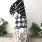 Gnomes are so popular right now. Celebrate the season with this DIY Buffalo Check Christmas Gnome is a fun Christmas craft you can make yourself.