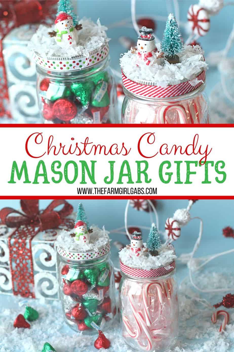 Christmas Mason Jar Gifts - The Farm Girl Gabs®