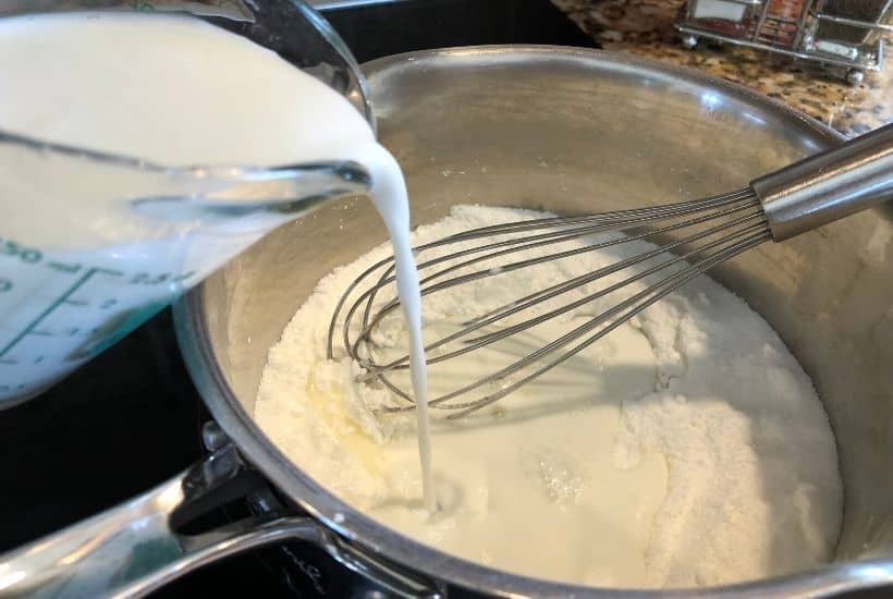 You can't go wrong with a slice of this luscious Coconut Cream Pie. This Best Coconut Custard pie recipe has a creamy coconut custard filling and topped with sweet whipped cream. All of this is nestled into a buttery, flaky pie crust. This easy pie recipe is perfect to serve all year long. #coconutcustardpie #pierecipe #easypierecipe #nobakedessert