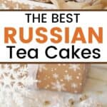 Whether you call them Mexican Wedding Cookies, Russian Tea Cakes or Snowball Cookies, these delicate buttery cookies, rolled in powdered sugar (with many different names) are a staple each year at Christmas. This easy 6-ingredient Christmas cookie is versatile too. Change up the flavoring or add-in ingredients and create a whole new cookie recipe.