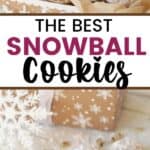 Whether you call them Mexican Wedding Cookies, Russian Tea Cakes or Snowball Cookies, these delicate buttery cookies, rolled in powdered sugar (with many different names) are a staple each year at Christmas. This easy 6-ingredient Christmas cookie is versatile too. Change up the flavoring or add-in ingredients and create a whole new cookie recipe.
