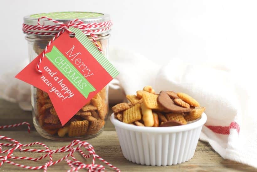 Chex Mix Gift In A Jar