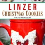 This Classic Linzer Cookies recipe will totally be your jam (no pun intended). Win your Christmas Cookie Swap with this delicious cookie recipe.