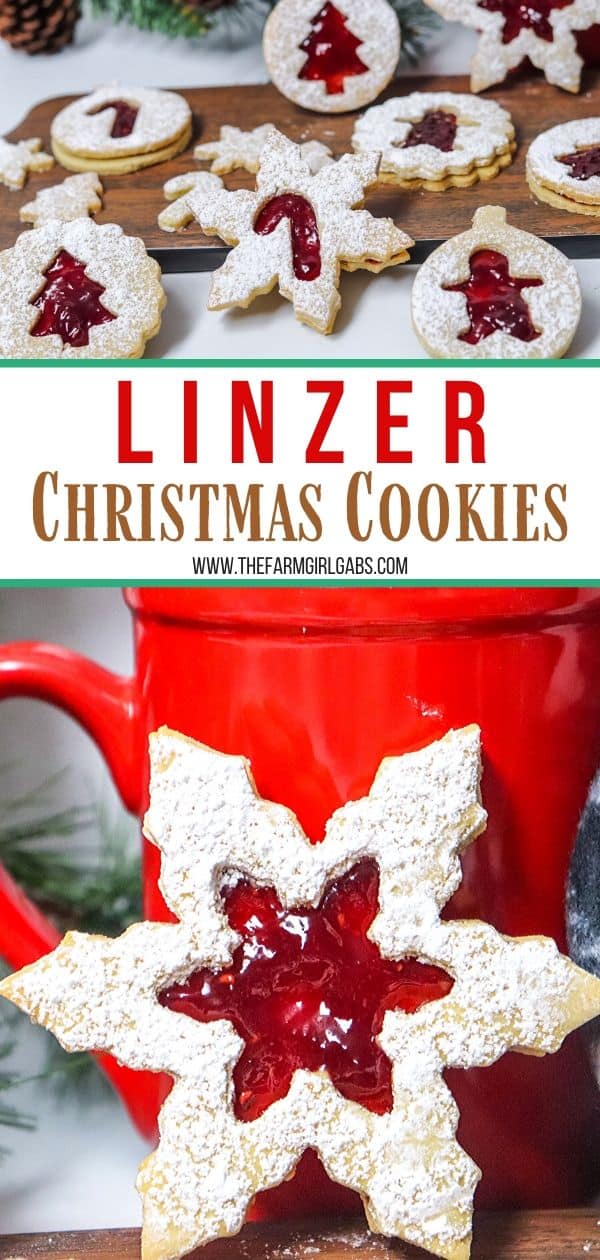 Classic Linzer Cookies - The Farm Girl Gabs®