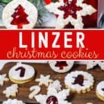 This Classic Linzer Cookies recipe will totally be your jam (no pun intended). Win your Christmas Cookie Swap with this delicious cookie recipe. This traditional Linzer sandwich cookie recipe is full of buttery almond flavor and filled with sweet raspberry jam. #chrismtascookie #cookieswap #linzercookies