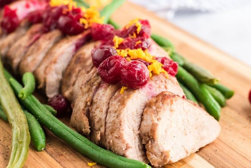 Slow Cooker Pork Tenderloin With Cranberries & Orange The Farm Girl Gabs®