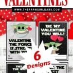 These Free Printable Mandalorian Baby Yoda Valentines are out of this world. If you are a fan of "The Child" or Baby Yoda from the Disney Plus Series The Mandalorian, then this is the perfect Valentine's Day Craft to share. Download and share with friends this Valentine's Day. I have spoken. #babyyoda #valentines #starwarscraft #freeprintablevalentines #kidscraft #disneyplus #Disney+ #themandalorian