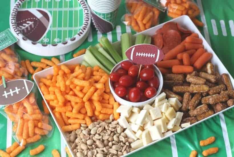 Football Party Snack Tray - The Farm Girl Gabs®