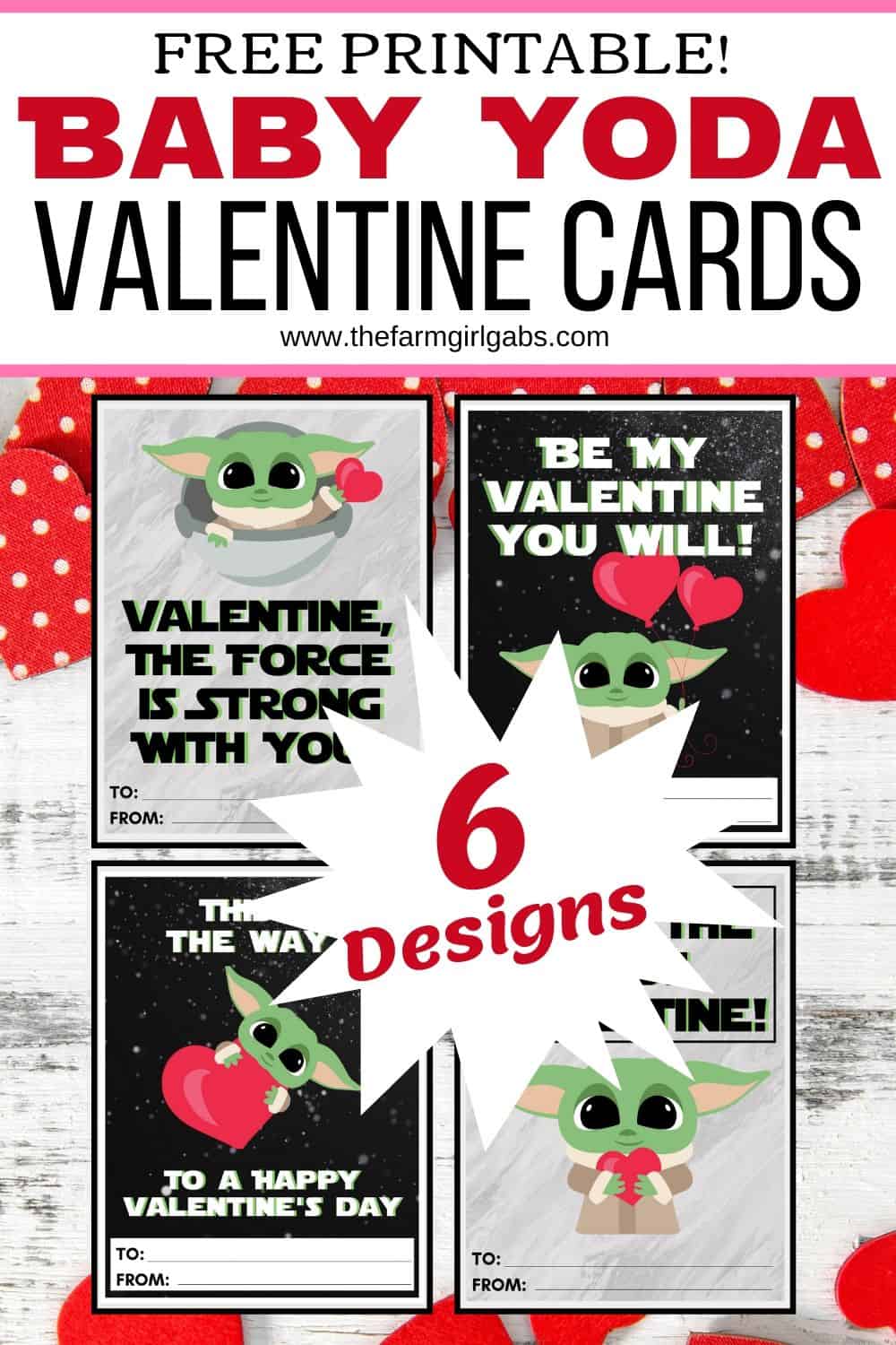 These Free Printable Mandalorian Baby Yoda Valentines are out of this world. If you are a fan of "The Child" or Baby Yoda from the Disney Plus Series The Mandalorian, then this is the perfect Valentine's Day Craft to share. Download and share with friends this Valentine's Day. I have spoken. #babyyoda #valentines #starwarscraft #freeprintablevalentines #kidscraft #disneyplus #Disney+ #themandalorian