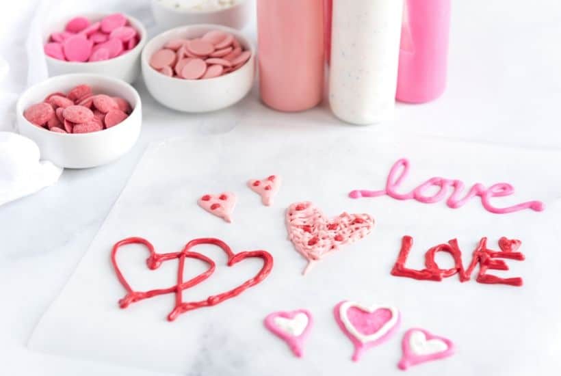 These Pink Ombre Pancakes are the perfect homemade Valentine's Day Pancake Recipe. Your family will love these light and fluffy pancakes. Share some love and make easy pancake recipe can be served all year long. #valentinesdaypancakes #ombrepancakes
