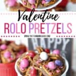 Valentine Rolo Pretzel Sandwiches