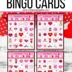 Cupid Valentine Bingo Cards