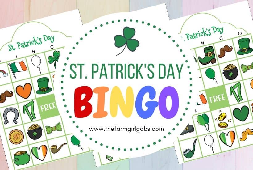 Free Printable St. Patrick’s Day Bingo
