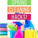 Save hours on your spring cleaning with these 10 Spring Cleaning Hacks. These cleaning shortcuts will save your hours and leave your house sparkling clean.