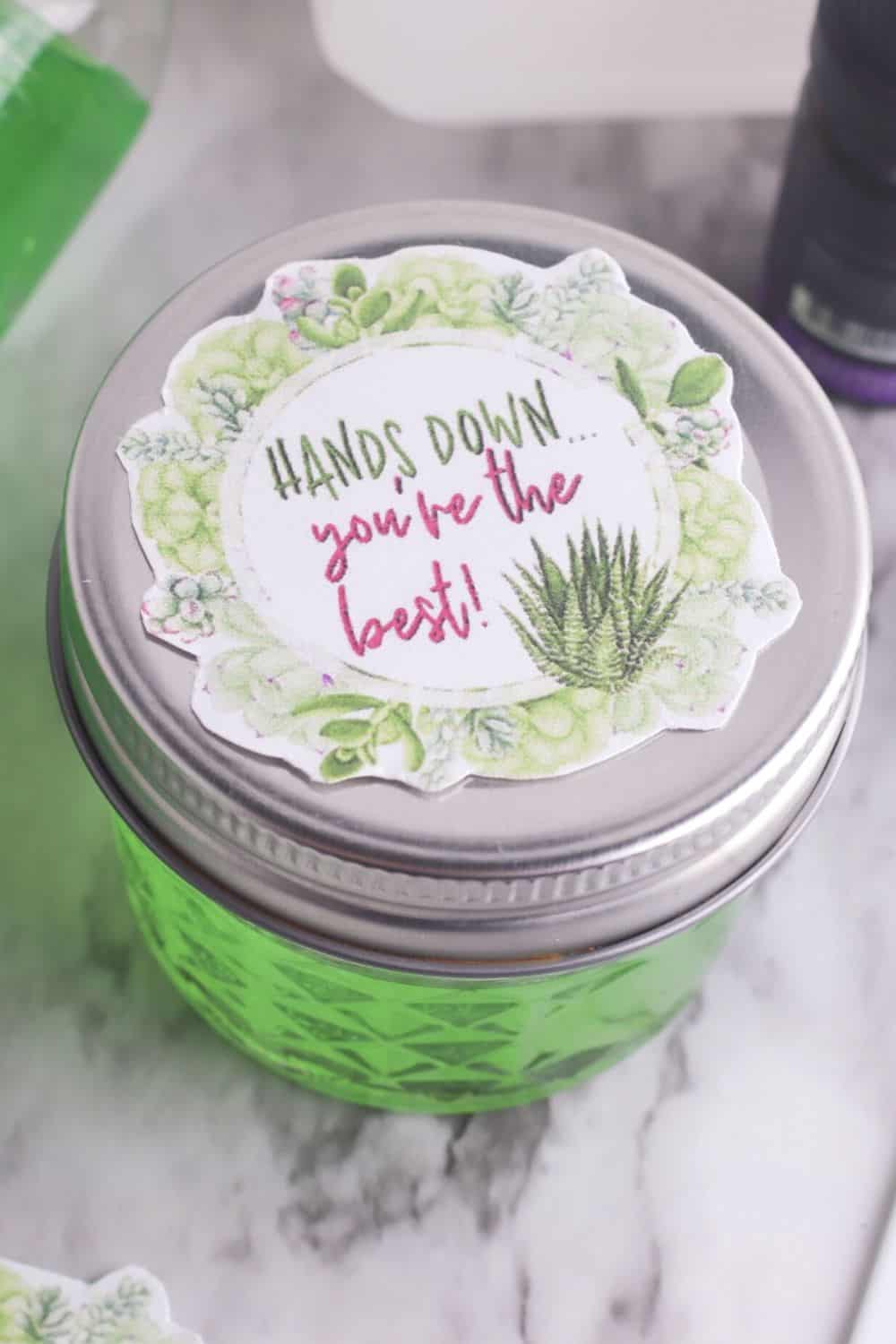 DIY Hand Sanitizer Gift Idea - The Farm Girl Gabs®