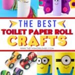 Did you stock up on toilet paper because of the coronavirus? These Easy Toilet Paper Roll Crafts for kids are a great way to recycle the toilet paper rolls.