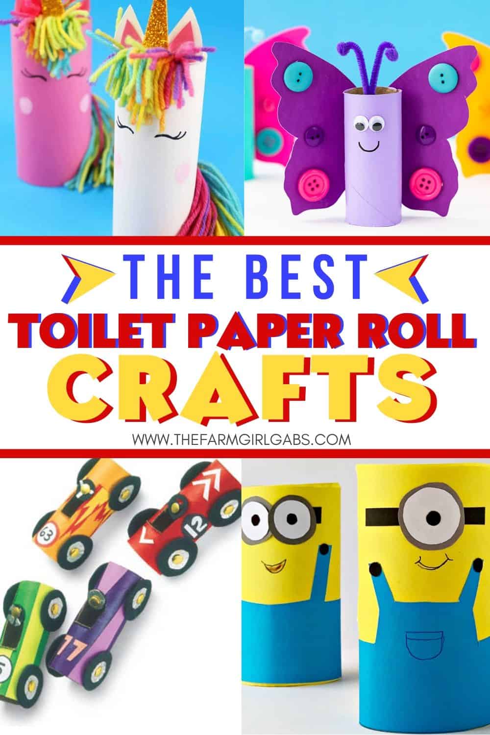 Easy Toilet Paper Roll Crafts For Kids The Farm Girl Gabs®