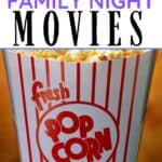 Make it a family movie night! Grab some popcorn and pick one of these 20 Best Family Night Movies to watch as a family. Movie nights are a great family bonding experience!