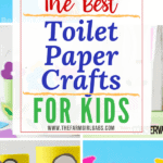 Did you stock up on toilet paper because of the coronavirus? These Easy Toilet Paper Roll Crafts for kids are a great way to recycle the toilet paper rolls.