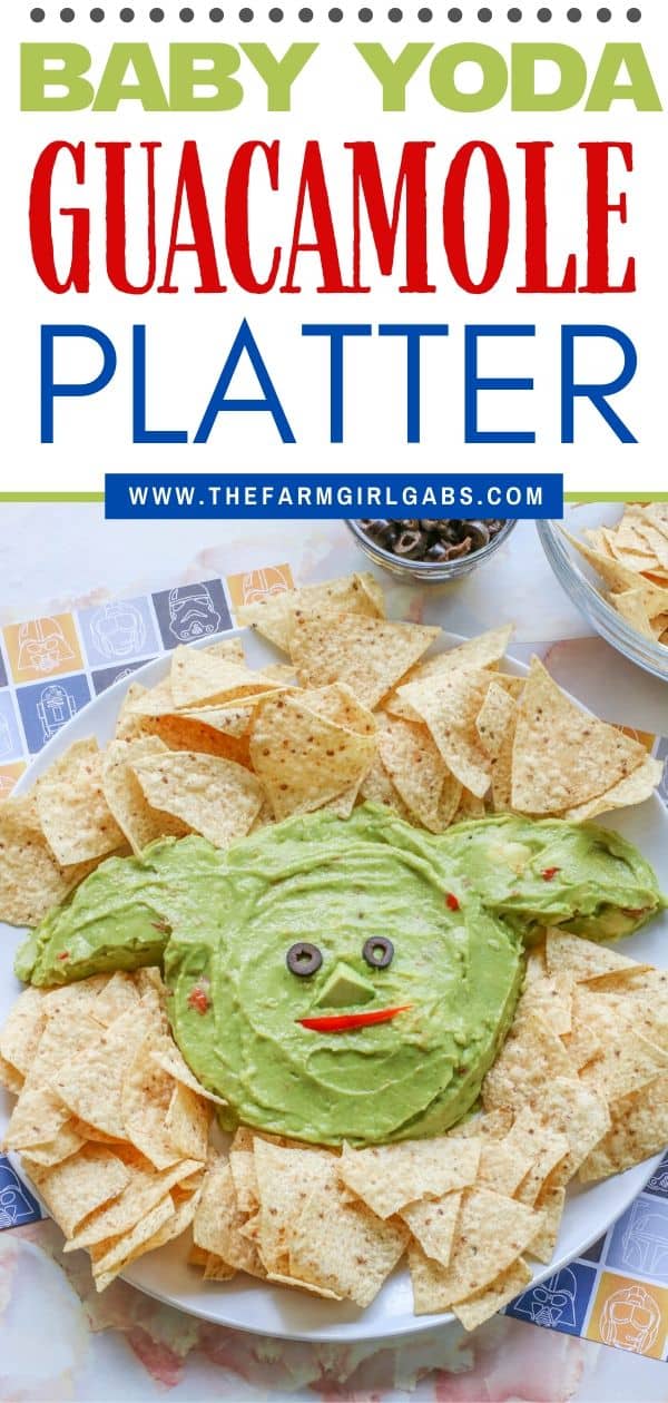 Baby Yoda Guacamole Platter - The Farm Girl Gabs®