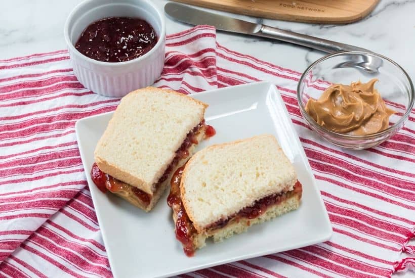 This Homemade Country White Bread makes two delicious loaves of bread. This easy bread recipe is perfect for sandwiches, toast or just a smear of butter.
