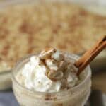 Don't be intimidated by making pudding from scratch! The Best Homemade Rice Pudding is a classic recipe that definitely calls for a dollop of whipped cream.