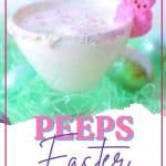 As you hang with your "peeps" this Easter holiday, serve up a Buzzed Peeps Easter Cocktail and toast all the good things. This easy cocktail is a sweet ending for your Easter dinner menu. This Peeptini is a creamy and delicious Easter cocktail recipe.