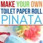 Extra toilet paper rolls in the house? I bet! These DIY Toilet Paper Roll Pinatas are a fun kid's craft to make for your next Cinco de May fiesta.