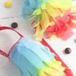Extra toilet paper rolls in the house? I bet! These DIY Toilet Paper Roll Pinatas are a fun kid's craft to make for your next Cinco de May fiesta.