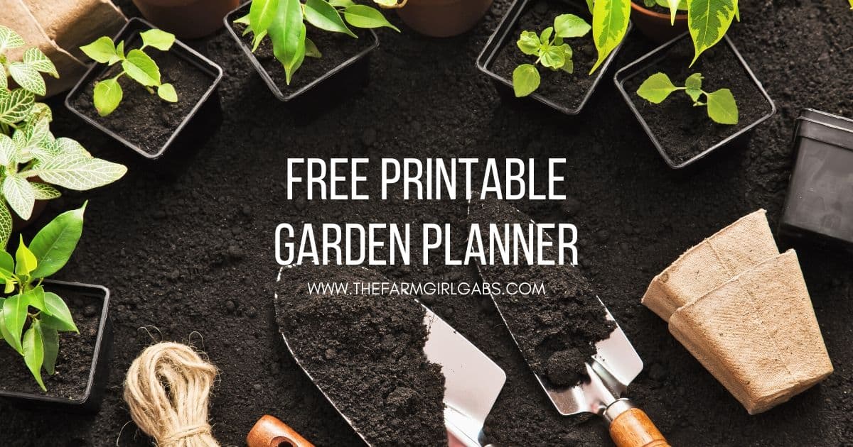 Free Printable Garden Planner