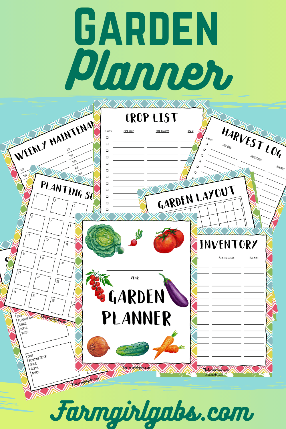 Ultimate Printable Garden Planner The Farm Girl Gabs®