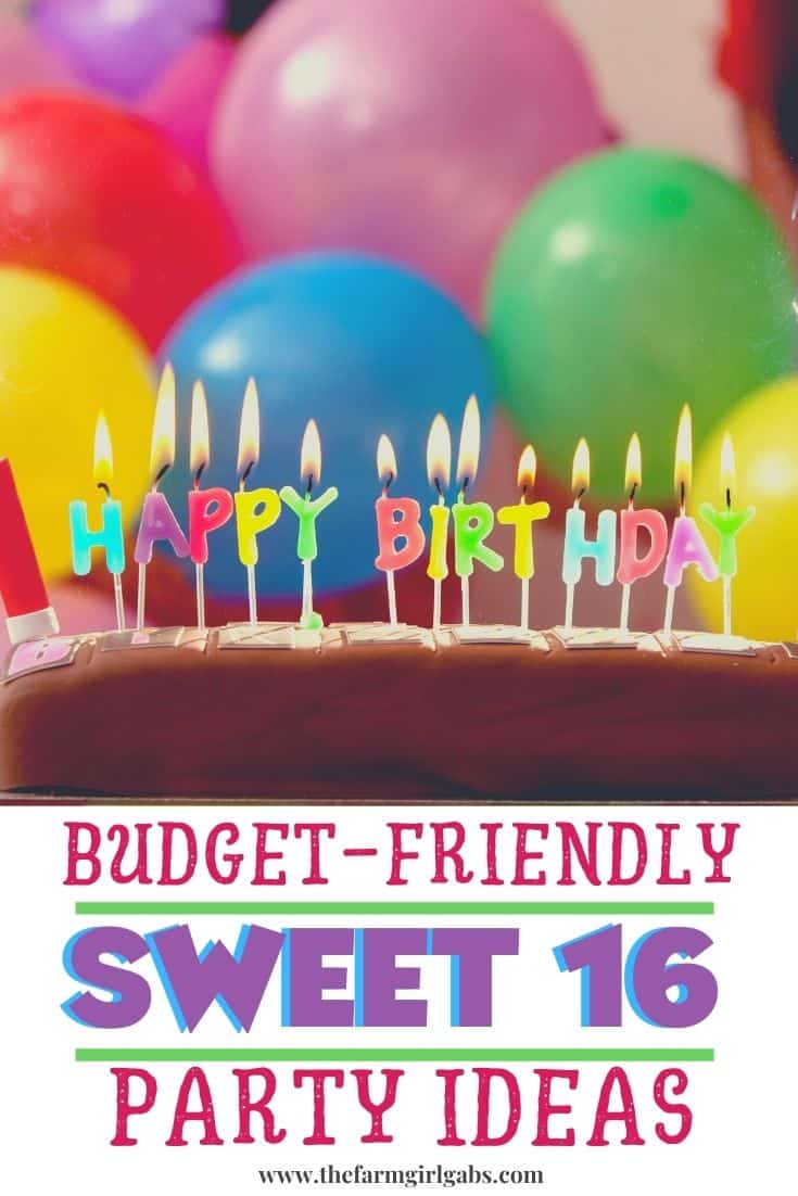 Planning a Budget-Friendly Sweet 16 Celebration!