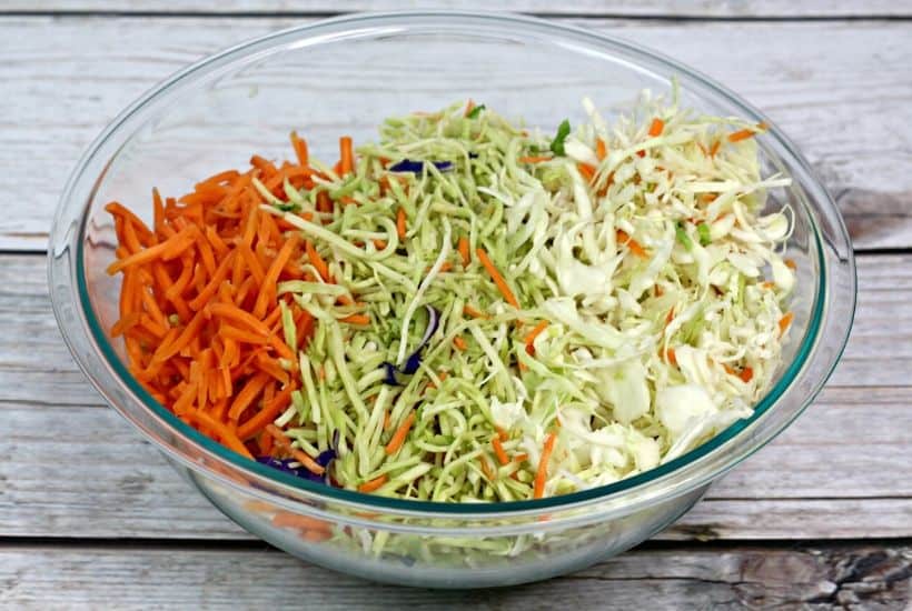 This Hawaiian Coleslaw recipe (or pineapple slaw) is zesty, crunchy and balanced with sweet pineapple flavor. This easy slaw recipe is a tasty twist on the classic coleslaw.