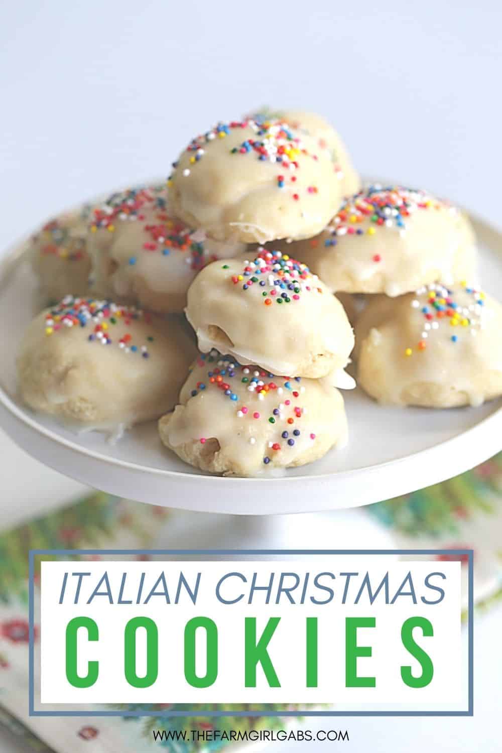 Italian Christmas Cookies - The Farm Girl Gabs®